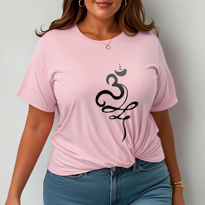Buddha Stones OM Sanskrit Tee T-shirt - image 13