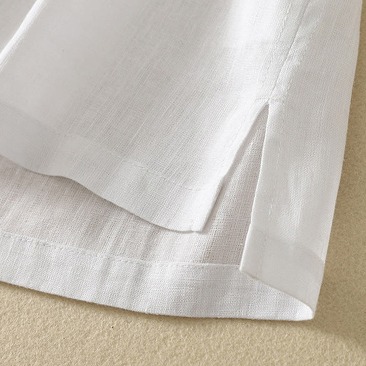 Buddha Stones Summer Casual Plain Women's V-neck Design Half Sleeve T-shirt - image 14