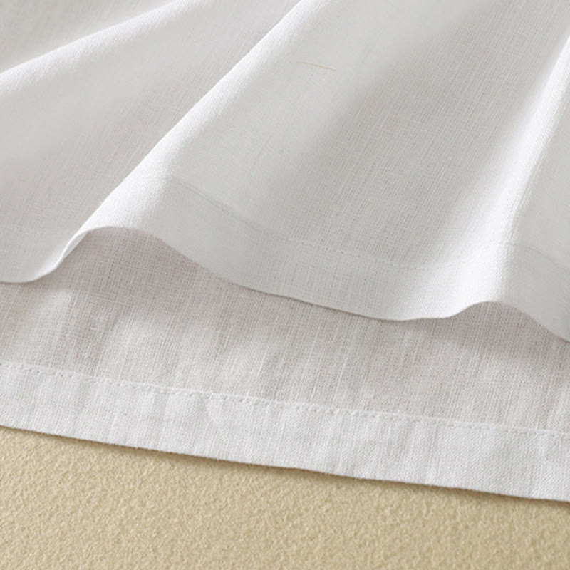 Buddha Stones Summer Casual Plain Women's V-neck Design Half Sleeve T-shirt - image 19