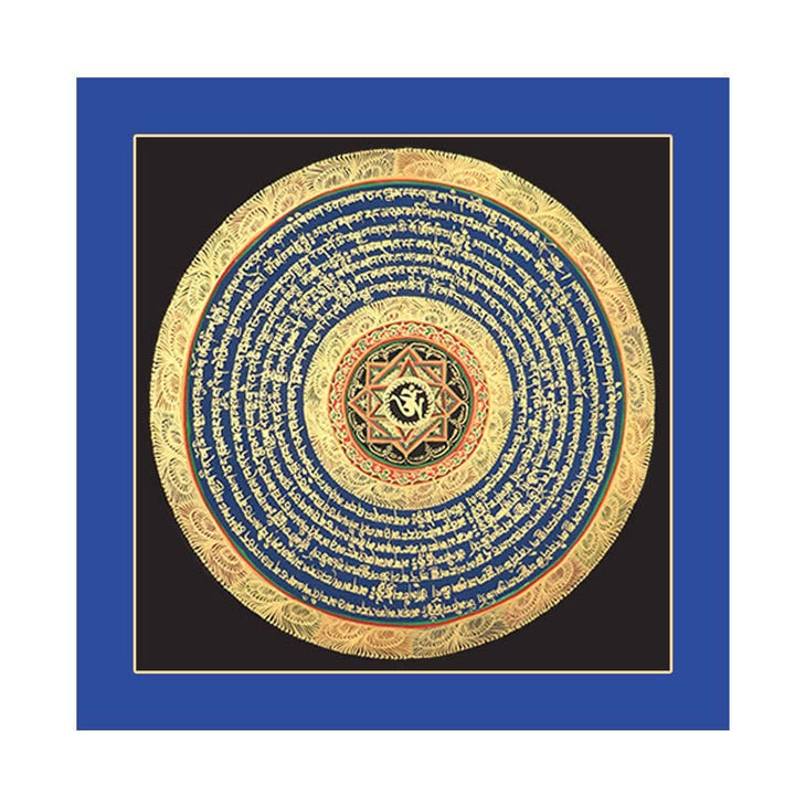 Buddha Stones Tibetan Thangka Painting Six True Words Scripture Handmade Decoration Blind Box(Random Style) - image 11
