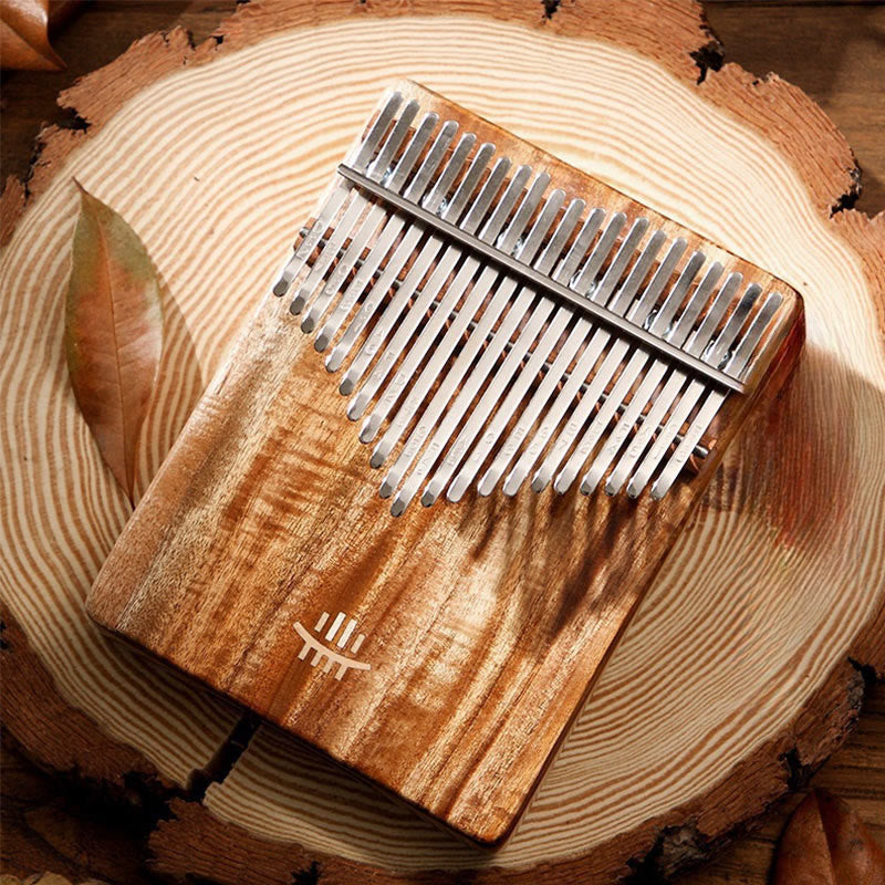 Buddha Stones Kalimba 21 Keys Thumb Piano Acacia Maple Sapele Wood Portable Finger Piano - image 1