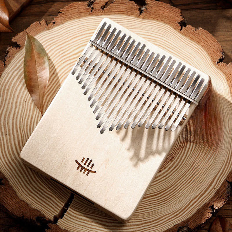 Buddha Stones Kalimba 21 Keys Thumb Piano Acacia Maple Sapele Wood Portable Finger Piano - 21 Keys Maple - image 7