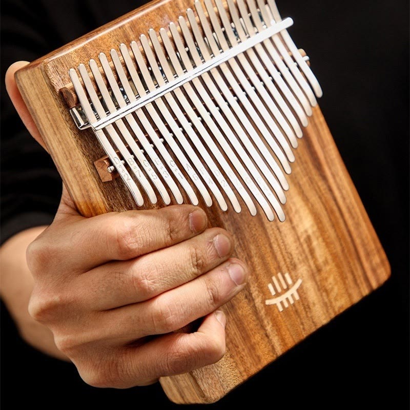 Buddha Stones Kalimba 21 Keys Thumb Piano Acacia Maple Sapele Wood Portable Finger Piano - 21 Keys Acacia - image 0
