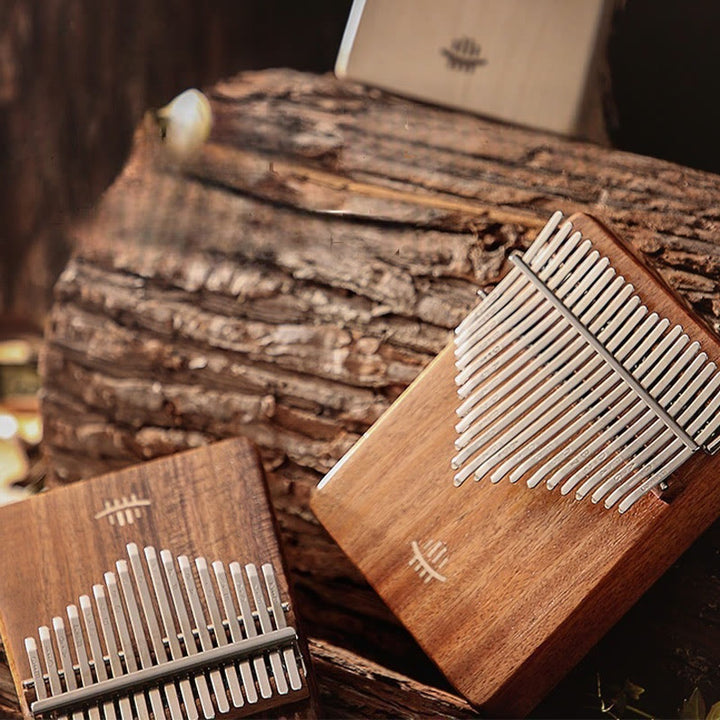 Buddha Stones Kalimba 21 Keys Thumb Piano Acacia Maple Sapele Wood Portable Finger Piano - image 14