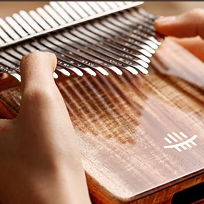 Buddha Stones Kalimba 21 Keys Thumb Piano Acacia Maple Sapele Wood Portable Finger Piano - image 2