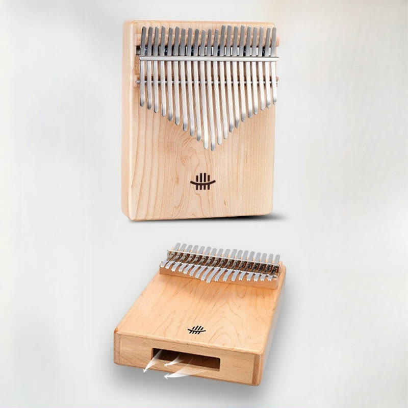 Buddha Stones Kalimba 21 Keys Thumb Piano Acacia Maple Sapele Wood Portable Finger Piano - image 8