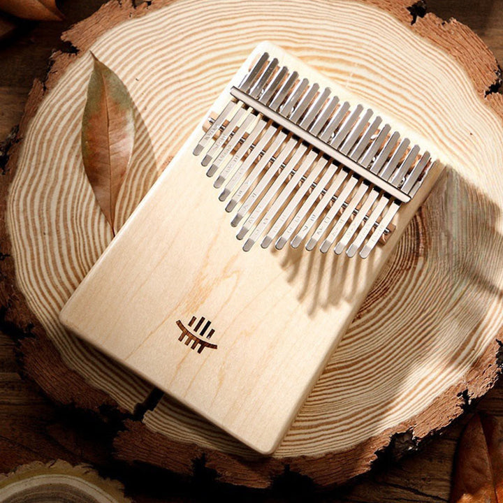Buddha Stones Kalimba 17 Keys Thumb Piano Maple Acacia Sapele Wood Portable Finger Piano - 17 Keys Maple - image 5