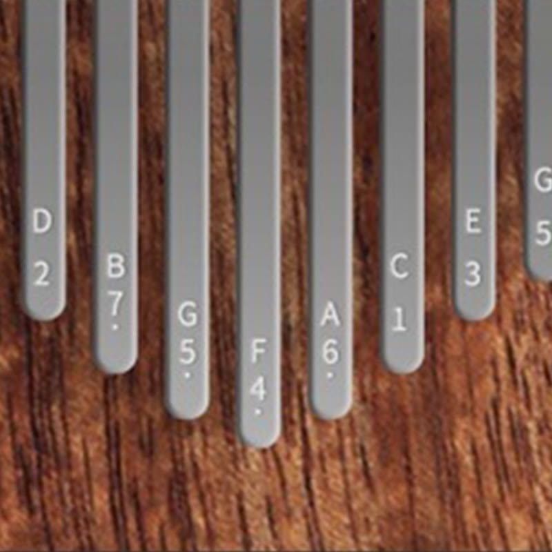 Buddha Stones Kalimba 17 Keys Thumb Piano Maple Acacia Sapele Wood Portable Finger Piano - image 4