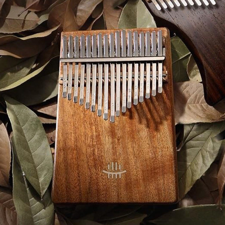 Buddha Stones Kalimba 17 Keys Thumb Piano Maple Acacia Sapele Wood Portable Finger Piano - image 7