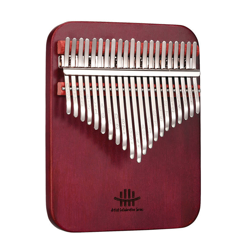 Buddha Stones Kalimba 21 Keys Thumb Piano Peltogyne Wood Portable Finger Piano - image 13