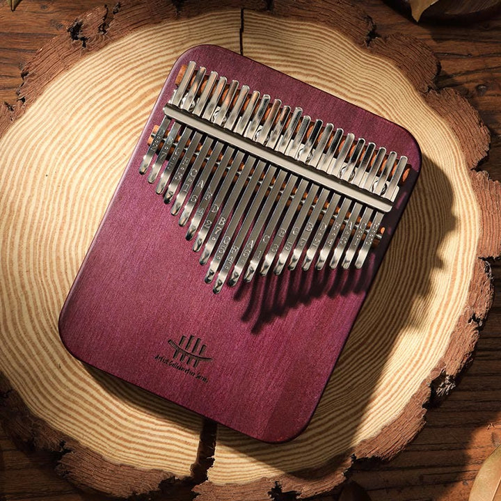 Buddha Stones Kalimba 21 Keys Thumb Piano Peltogyne Wood Portable Finger Piano - 21 Keys Peltogyne Wood - image 0