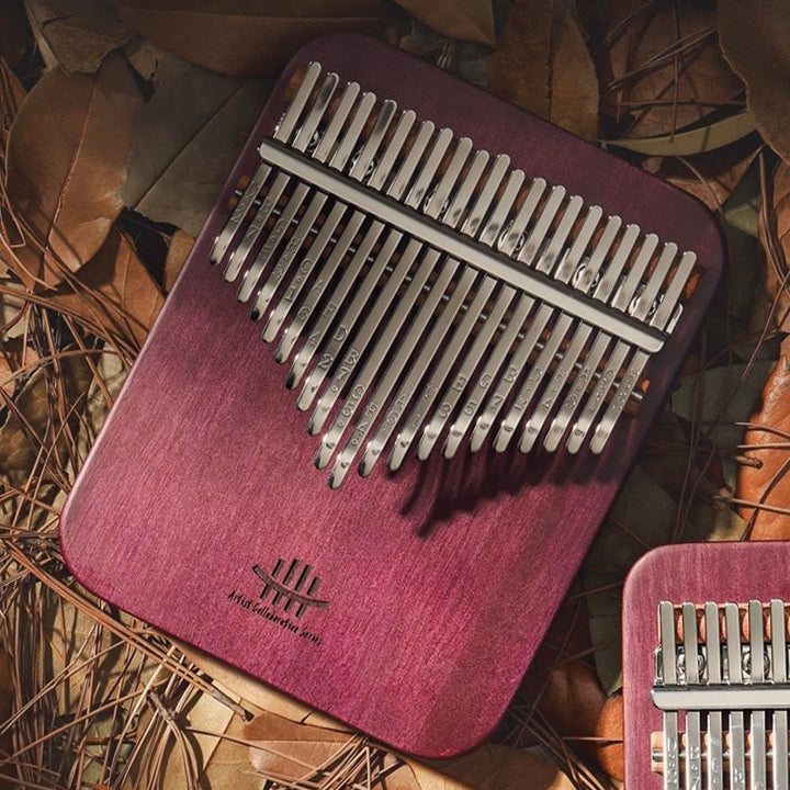 Buddha Stones Kalimba 21 Keys Thumb Piano Peltogyne Wood Portable Finger Piano - image 2
