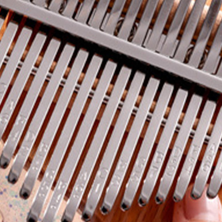 Buddha Stones Kalimba 17/21 Keys Thumb Piano Beech Wood Planet Universe Portable Finger Piano - image 6