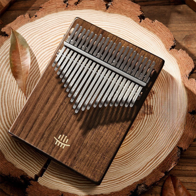 Buddha Stones 21 Keys Kalimba Thumb Piano Walnut Portable Finger Piano - 21 Keys Walnut - image 0