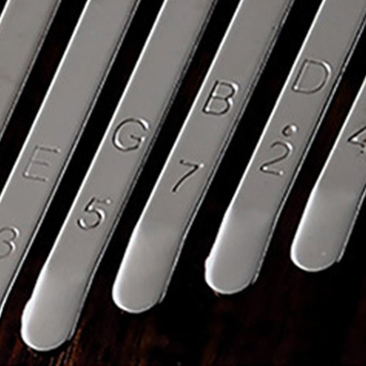 Buddha Stones 21 Keys Kalimba Thumb Piano Walnut Portable Finger Piano - image 9