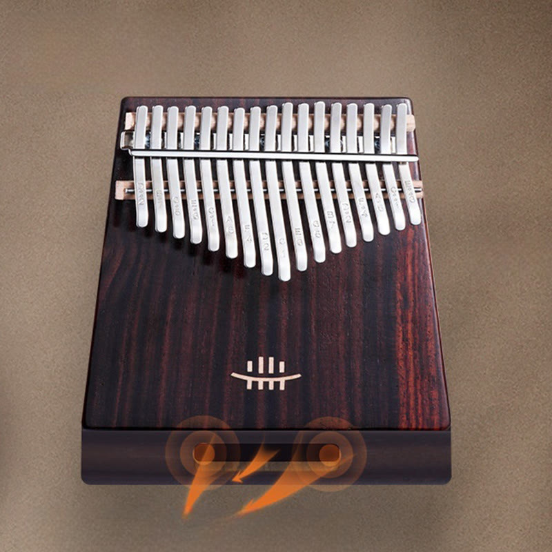 Buddha Stones 21 Keys Kalimba Thumb Piano Walnut Portable Finger Piano - image 7