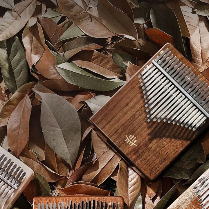 Buddha Stones 21 Keys Kalimba Thumb Piano Walnut Portable Finger Piano - image 4