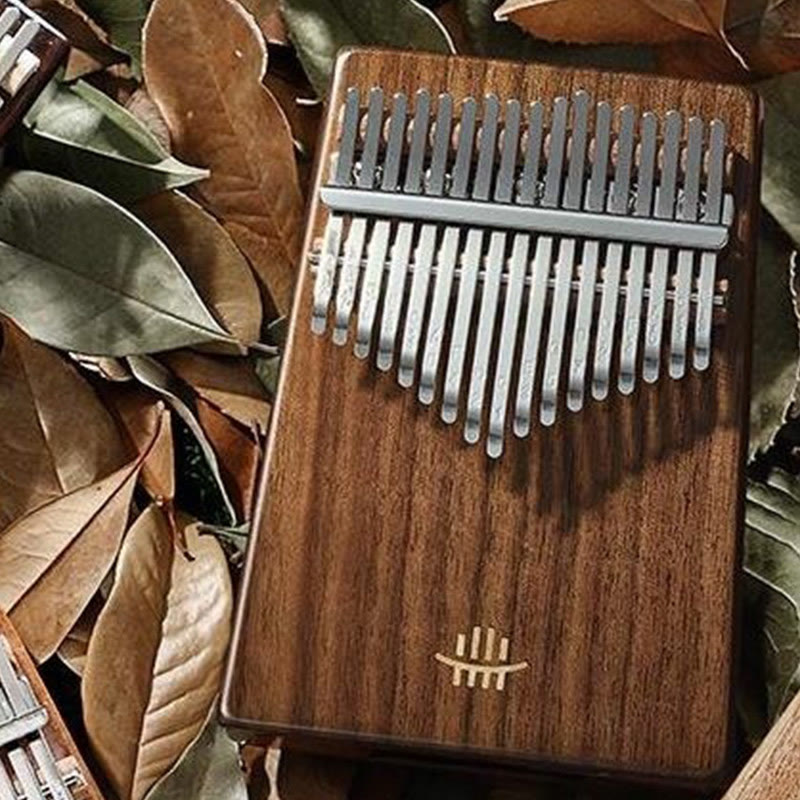 Buddha Stones 21 Keys Kalimba Thumb Piano Walnut Portable Finger Piano - image 3