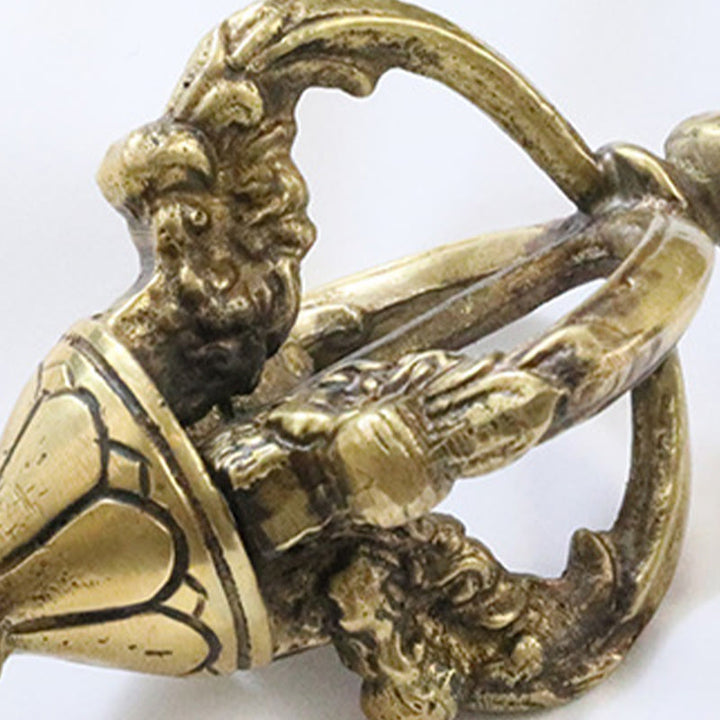 Buddha Stones Handmade Nepal Vajra Dorje Spiritual Power Copper Metal Home Decoration - image 10