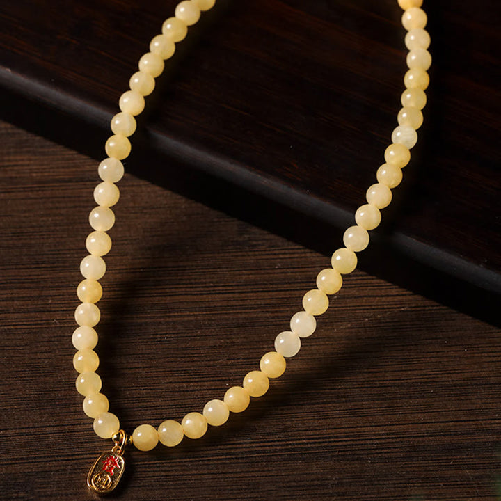 Buddha Stones Topaz Beads Jade Cube Double Circle Wealth Bracelet - image 2