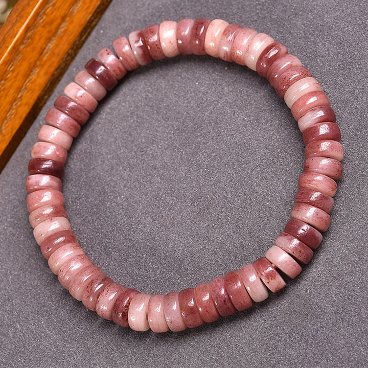 Buddha Stones Natural Tibetan Camel Bone Purple Blood Beads Keep Away Evil Spirits Bracelet - Camel Bone(Wrist Circumference: 6-6.3in(15-16cm)) - image 0