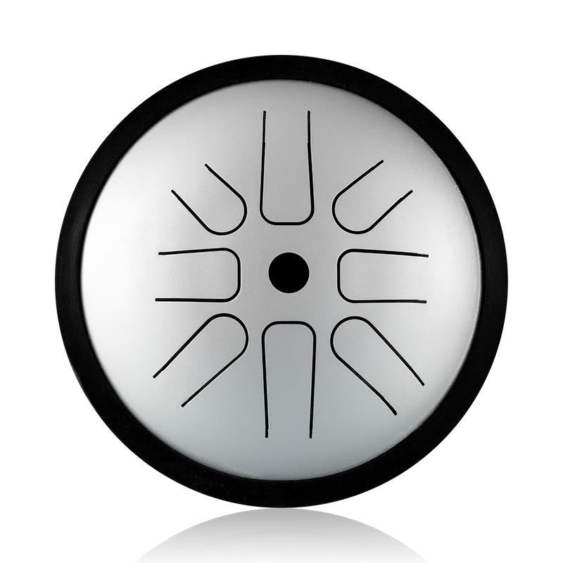 Buddha Stones Steel Tongue Drum Sound Healing Yoga Meditation Drum Kit 8 Note 6 Inch Percussion Instrument - image 2