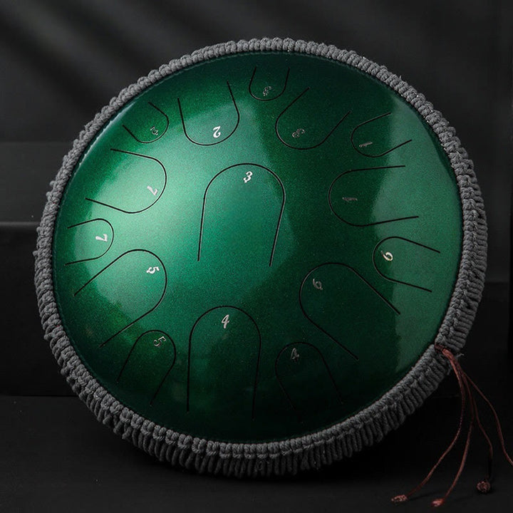 Buddha Stones Steel Tongue Drum Sound Healing Mindfulness Meditation Drum Kit 15 Note 14 Inch Percussion Instrument - image 2