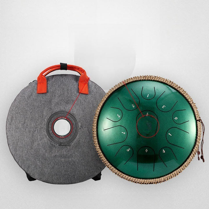Buddha Stones Steel Tongue Drum Sound Healing Mindfulness Meditation Drum Kit 15 Note 14 Inch Percussion Instrument - image 5
