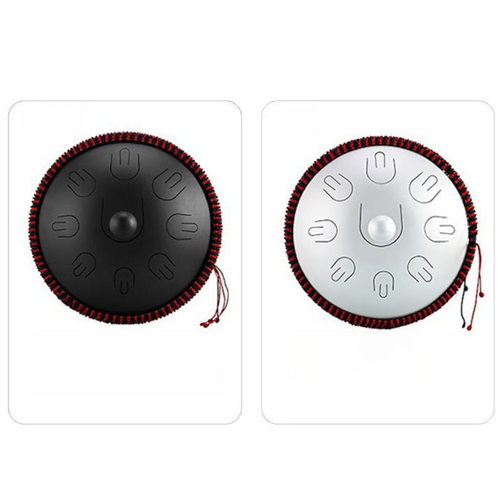 Buddha Stones Steel Tongue Drum Sound Healing Yoga Meditation Kit 9 Note 15 Inch Handpan Instrument - image 15