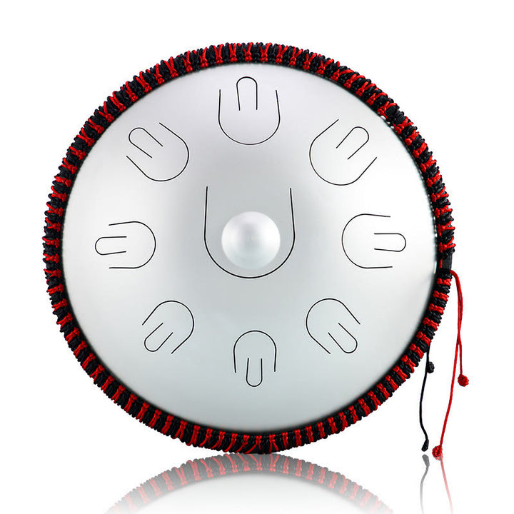 Buddha Stones Steel Tongue Drum Sound Healing Yoga Meditation Kit 9 Note 15 Inch Handpan Instrument - image 10