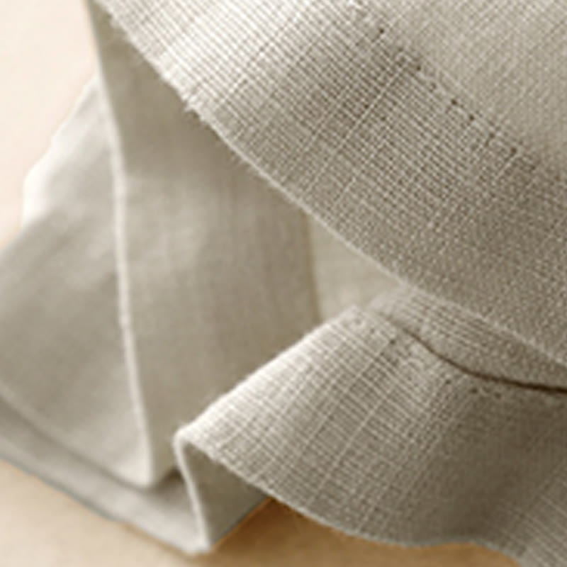 Buddha Stones Summer Casual Pleat Plain Cotton Linen Women's Shorts With Pockets - image 19