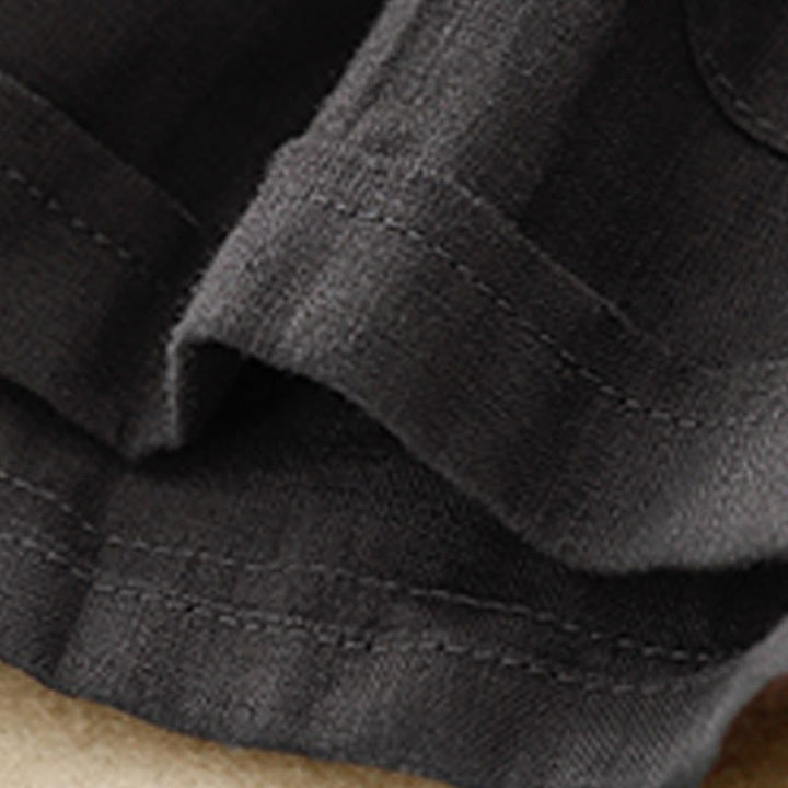 Buddha Stones Summer Casual Plain Cotton Linen Women's Elasti Straight Shorts With Pockets - image 22