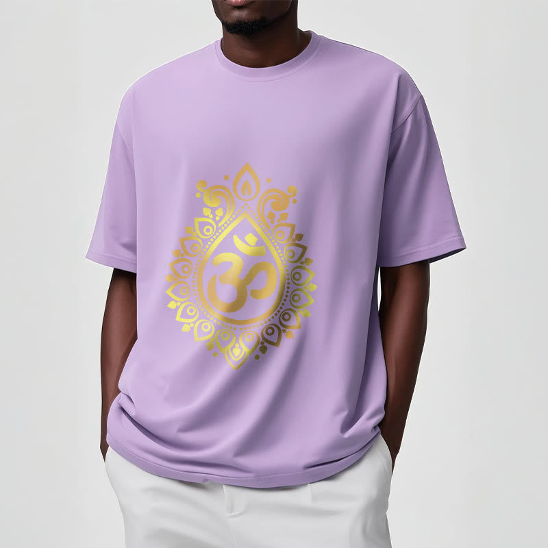 Buddha Stones Water Drop OM Design Tee T-shirt - image 17