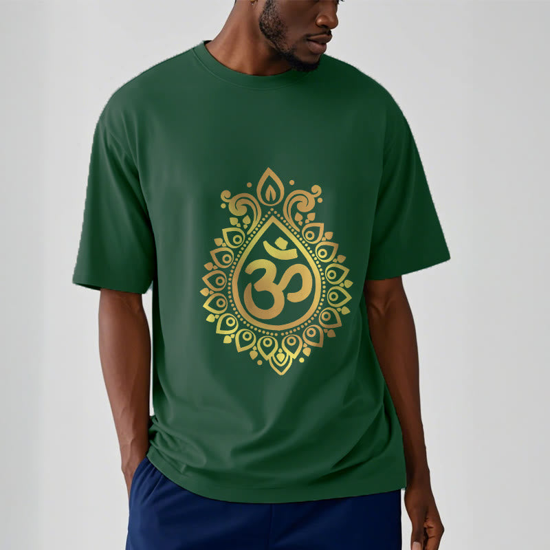 Buddha Stones Water Drop OM Design Tee T-shirt - image 11