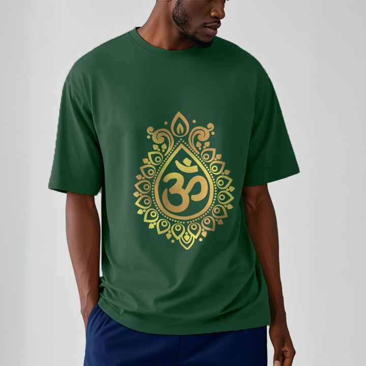 Buddha Stones Water Drop OM Design Tee T-shirt - image 11