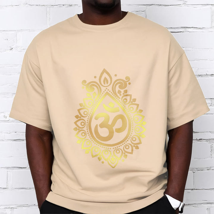 Buddha Stones Water Drop OM Design Tee T-shirt - image 9