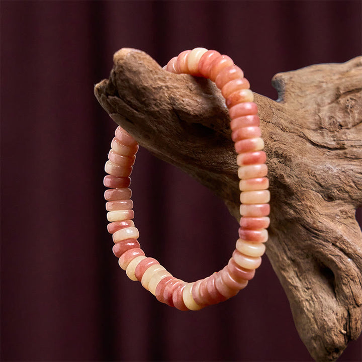 Buddha Stones Natural Tibetan Camel Bone Purple Blood Beads Keep Away Evil Spirits Bracelet - image 3