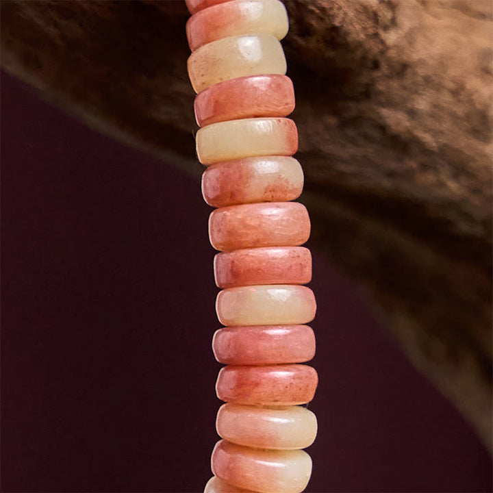 Buddha Stones Natural Tibetan Camel Bone Purple Blood Beads Keep Away Evil Spirits Bracelet - image 4