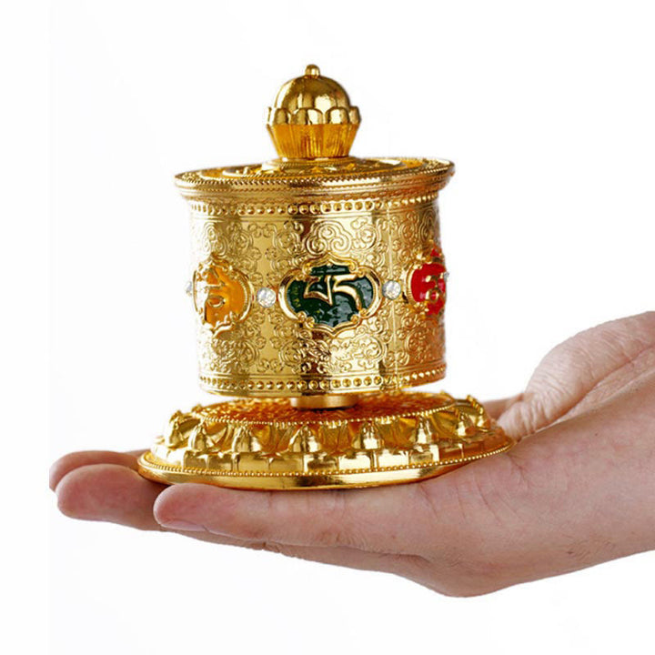 Buddha Stones Tibetan Blessing Prayer Wheel Car Decoration - image 14