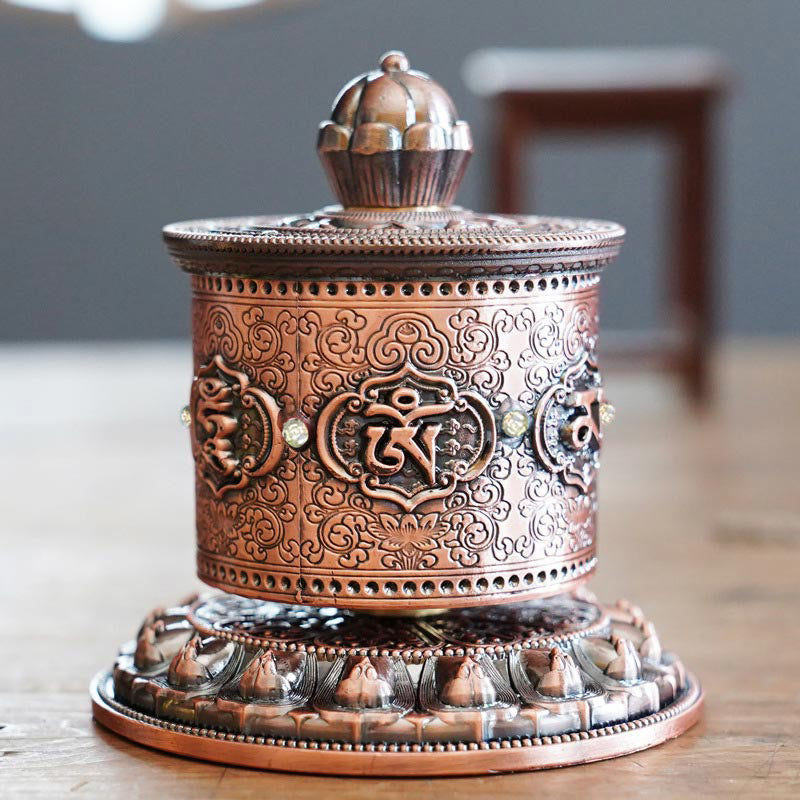 Buddha Stones Tibetan Blessing Prayer Wheel Car Decoration - image 16