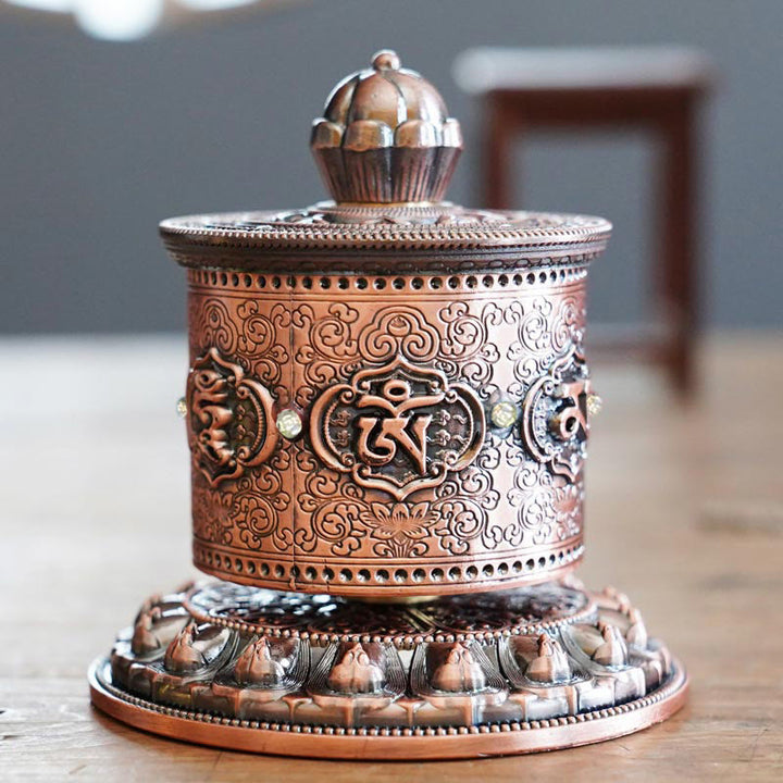 Buddha Stones Tibetan Blessing Prayer Wheel Car Decoration - image 16