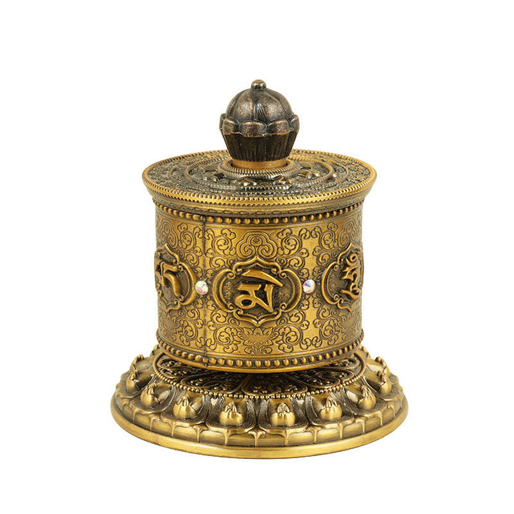 Buddha Stones Tibetan Blessing Prayer Wheel Car Decoration - image 11