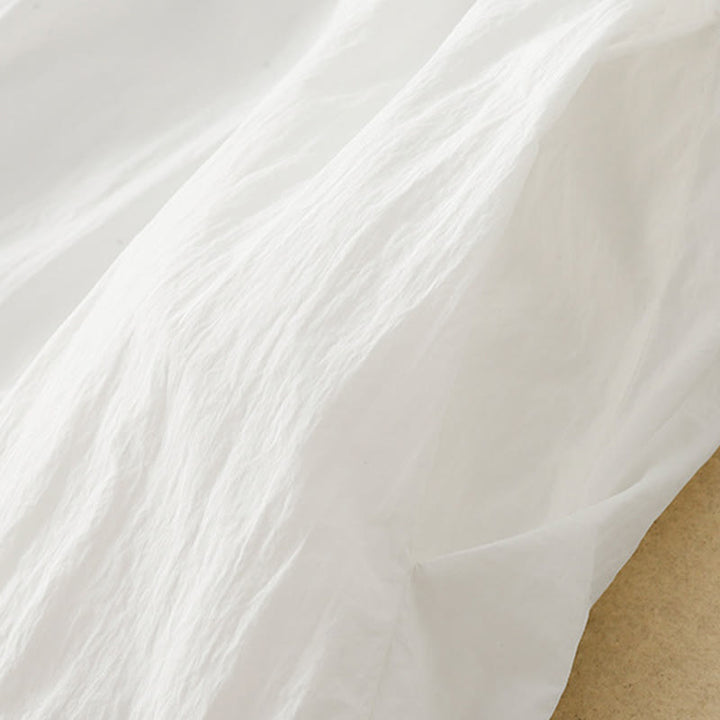 Buddha Stones Simple Lines Elastic Waist Women's Skirt With Pockets - image 6