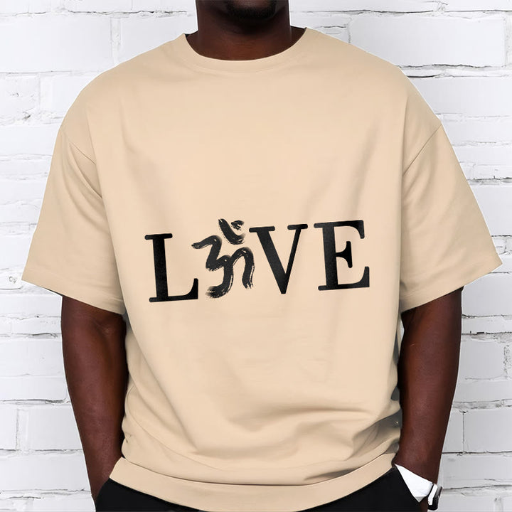 Buddha Stones Casual Om Symbol Sanskrit Cotton Tee T-shirt - image 10