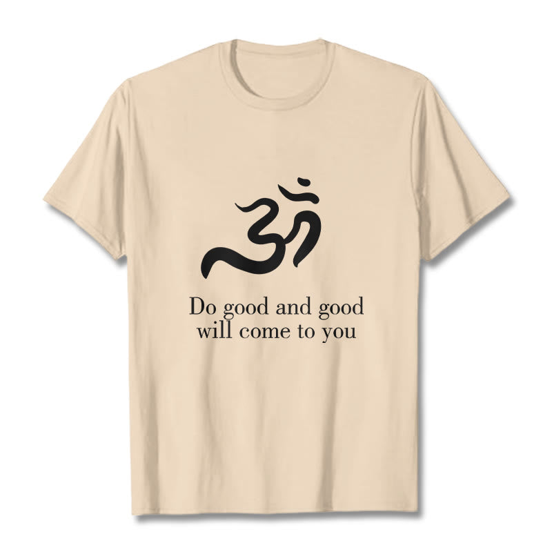 Buddha Stones Casual Om Symbol Sanskrit Spiritual Design Cotton Tee T-shirt - Bisque - 2XL - image 8