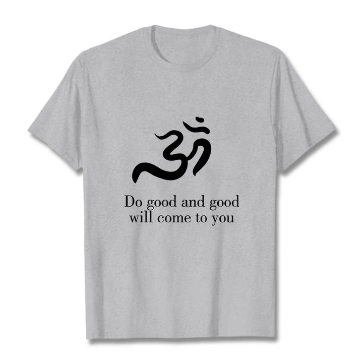 Buddha Stones Casual Om Symbol Sanskrit Spiritual Design Cotton Tee T-shirt - image 19