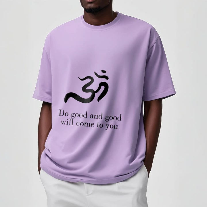 Buddha Stones Casual Om Symbol Sanskrit Spiritual Design Cotton Tee T-shirt - image 17