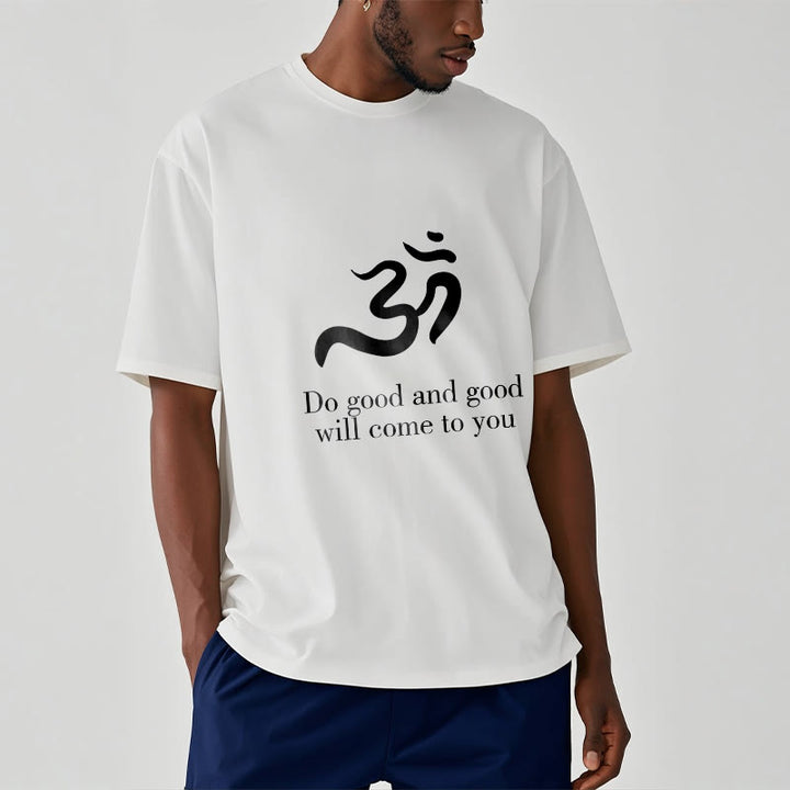 Buddha Stones Casual Om Symbol Sanskrit Spiritual Design Cotton Tee T-shirt - image 6