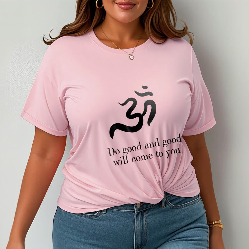 Buddha Stones Casual Om Symbol Sanskrit Spiritual Design Cotton Tee T-shirt - image 13