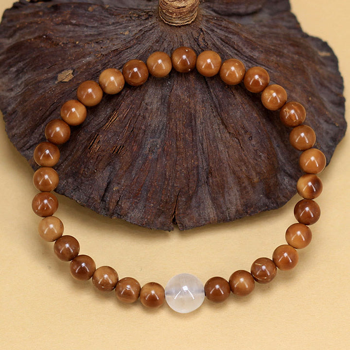 Buddha Stones Kuka Seed Agate Stone Luck Bracelet - Kuka Seed (Wrist Circumference: 15-17cm) - image 0
